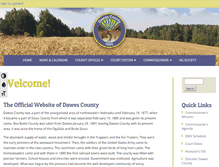 Tablet Screenshot of dawes-county.com